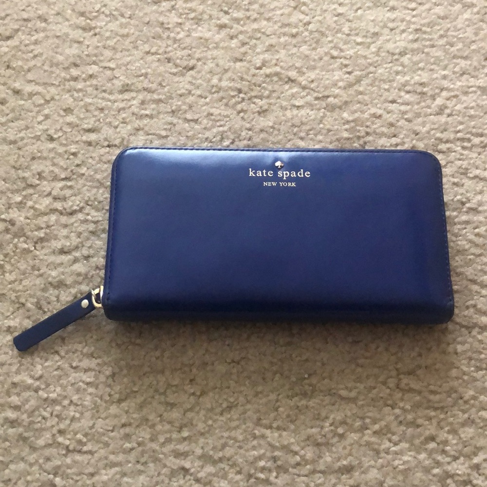 Blueberry Kate Spade wallet